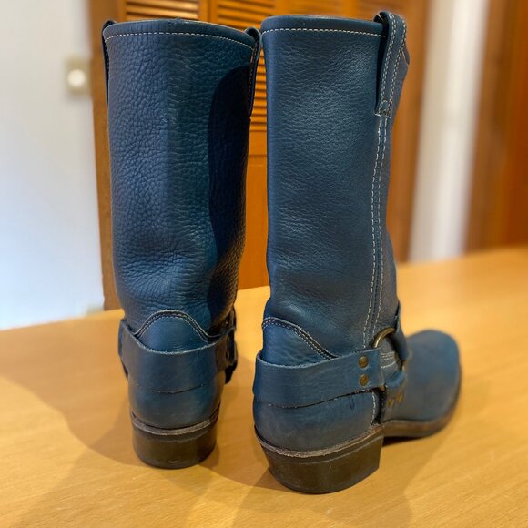 Frye Harness 12R Boot Teal Size 10 - Picture 3 of 8